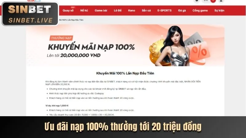 Ưu đãi chào mừng xbet